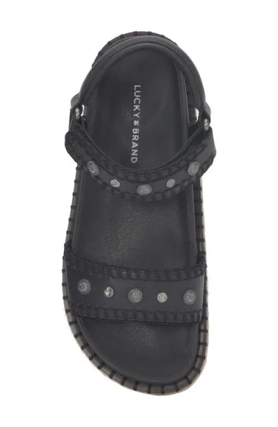 LUCKY BRAND LUCKY BRAND ULLANI ANKLE STRAP PLATFORM SANDAL 