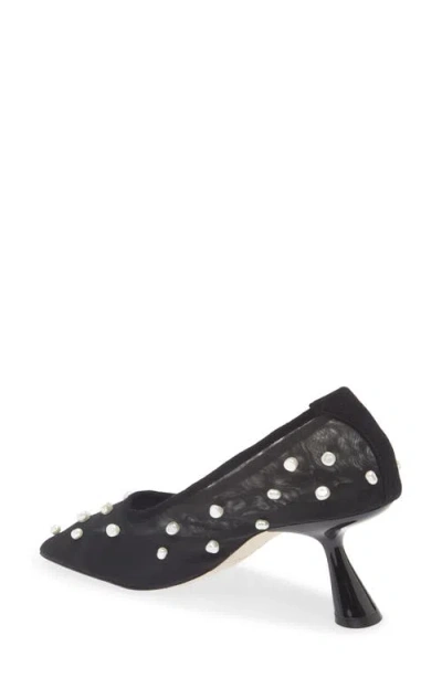 Cult Gaia Winnie Pearl Embellished Pump
