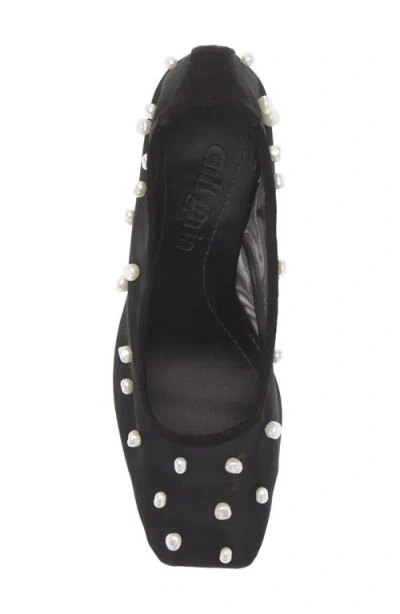 Cult Gaia Winnie Pearl Embellished Pump