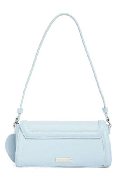 Madden Girl Faux Leather Baguette Bag