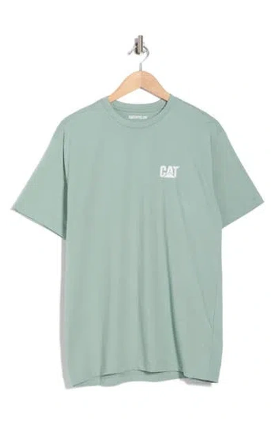 Cat Wwr Heavyweight Logo T-shirt