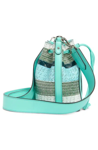 Valentino By Mario Valentino Jules Tresse Leather Bucket Bag