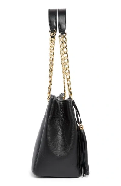 Valentino By Mario Valentino Luisa Embossed Logo Shoulder Bag