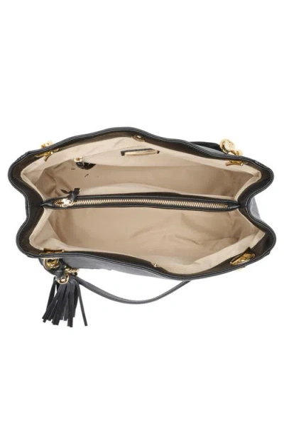 Valentino By Mario Valentino Luisa Embossed Logo Shoulder Bag