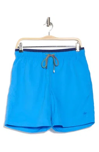 Bugatchi Quinn Solid Swim Trunks