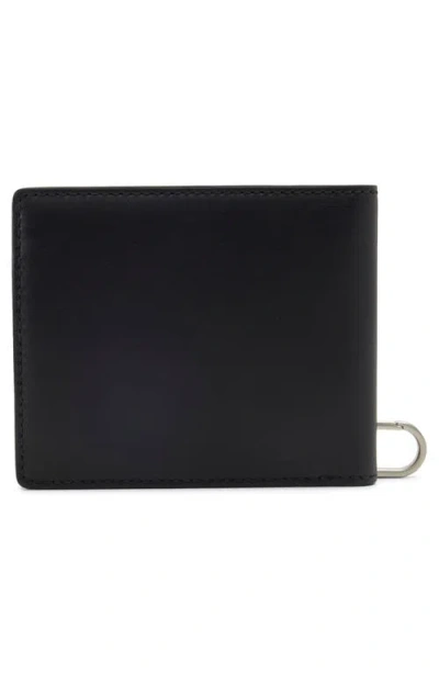 Brooks Brothers Leather Wallet & Keyring Gift Set