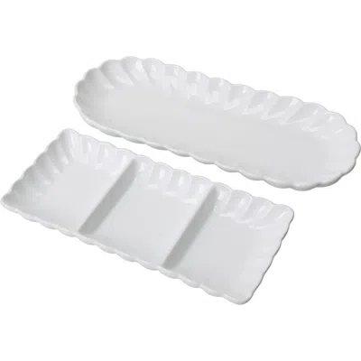 Bia Cordon Bleu Petal 2-piece Serving Dishes