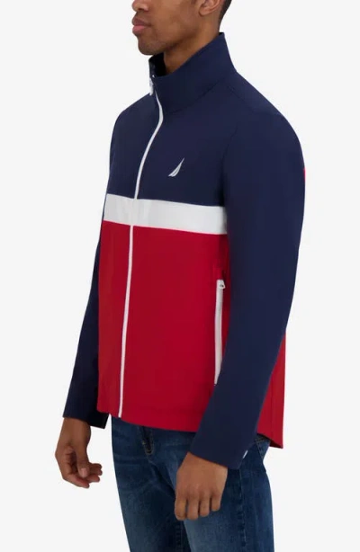 Nautica Transitional Water Resistant Bomber Jacket