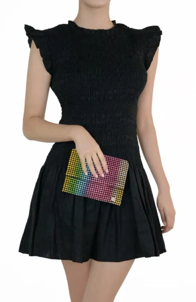 Olga Berg Dianna Crystal Clutch