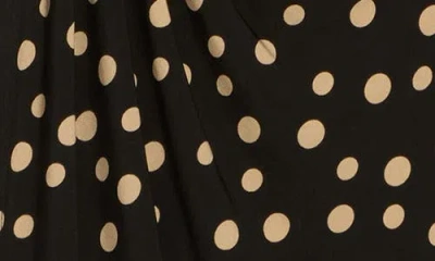 Connected Apparel Flutter Sleeve Faux Wrap Dress
