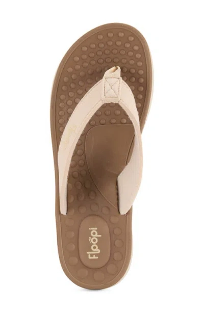 Floopi Faux Leather Thong Sandal