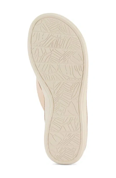 Floopi Faux Leather Thong Sandal