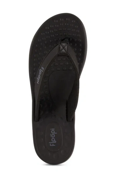 Floopi Faux Leather Thong Sandal