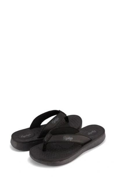 Floopi Faux Leather Thong Sandal