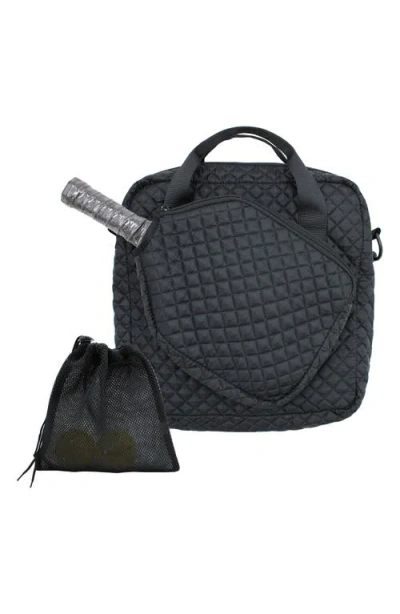 Mytagalongs Coco Quilted Bag & Pickleball Set