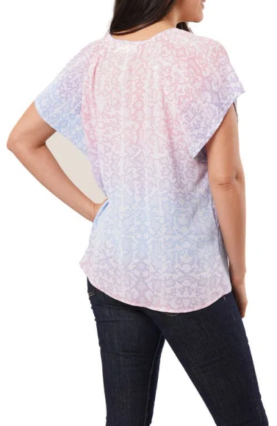 Sunny Leigh Tie Front Short Sleeve Top