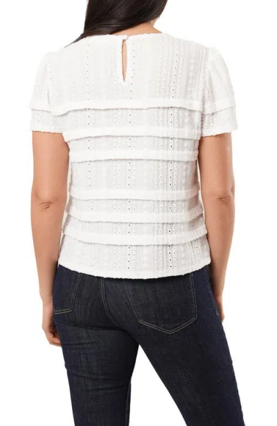 Sunny Leigh Eyelet Ruffle Top