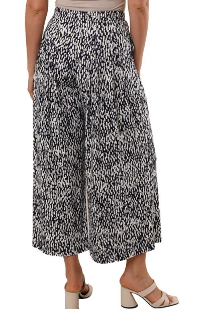 SUNNY LEIGH SUNNY LEIGH PLEATED PULL-ON PANTS 