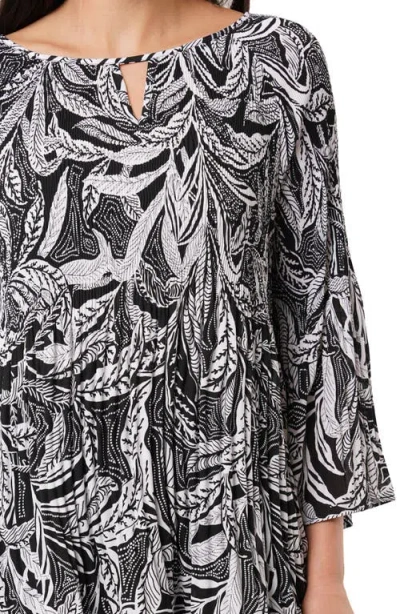 Sunny Leigh Pleated Keyhole Top