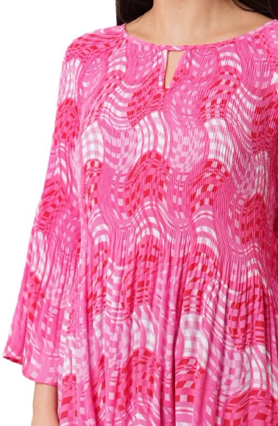 Sunny Leigh Pleated Keyhole Top