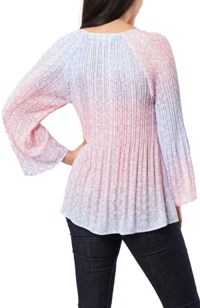 Sunny Leigh Pleated Tie Front Top