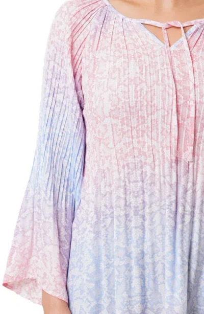 Sunny Leigh Pleated Tie Front Top