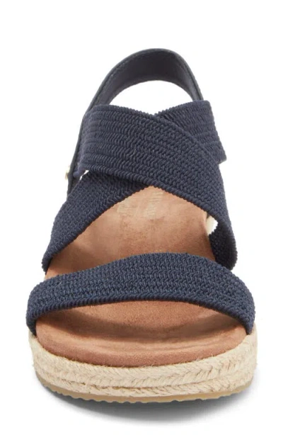 Shop Skechers X Martha Stewart Arch Fit® Beverlee Espadrille Wedge Sandal