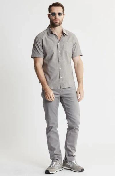 Jachs Classic Oxford Short Sleeve Button-up Shirt