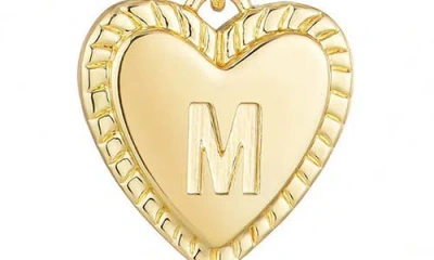 Adornia Initial Heart Toggle Necklace