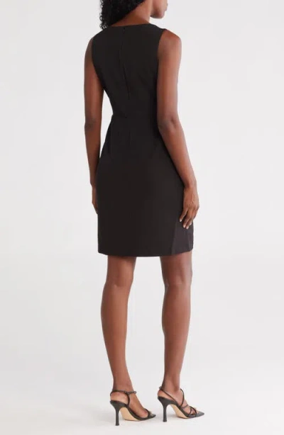 Julia Jordan Cutout Sleeveless Minidress In Black