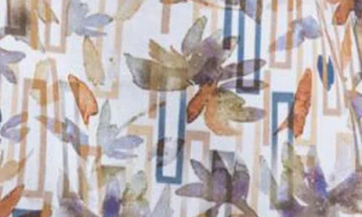 Paisley & Gray Abstract Print Camp Shirt