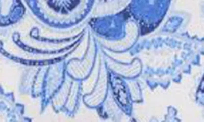 Paisley & Gray Felix Slim Fit Shorts In Blue