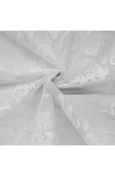 Outdoor Decor By Commonwealth Floral Lace Valance Swag