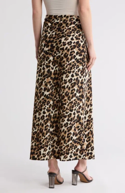 WISHLIST WISHLIST ANIMAL PRINT MAXI SKIRT 