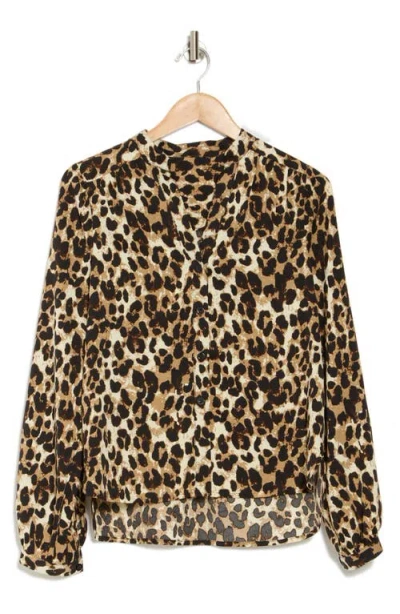 Wishlist Printed Button-up Top
