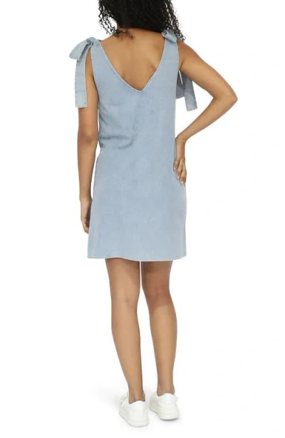 Belle & Bloom Burning Love Shoulder Tie Minidress