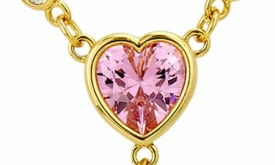 Savvy Cie Jewels By The Yard Cubic Zirconia Y-necklace