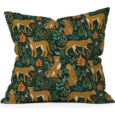 Deny Designs Cheetah Print Throw Pillow