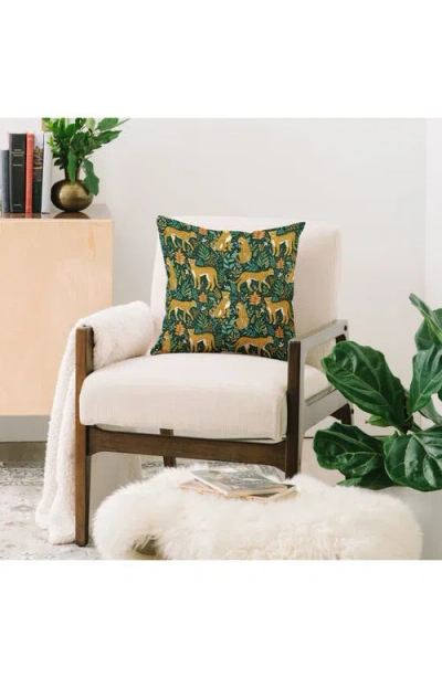 Deny Designs Cheetah Print Throw Pillow