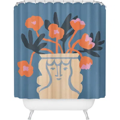 Deny Designs Antique Head Vase Shower Curtain