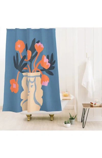 Deny Designs Antique Head Vase Shower Curtain