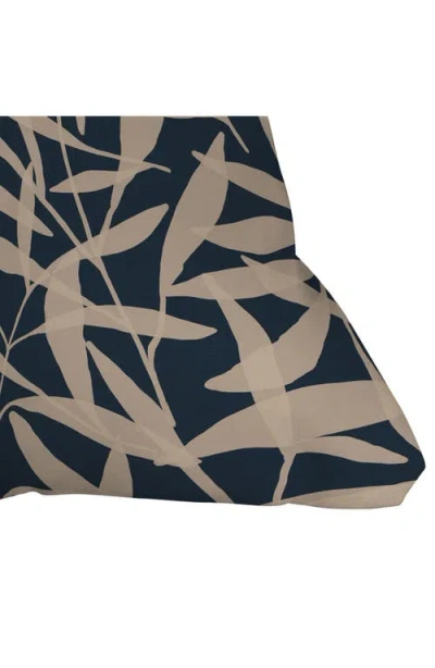 Deny Designs Leaf Print Throw Pillow