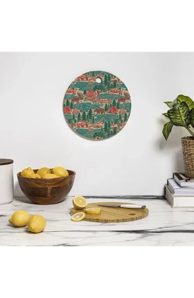 Deny Designs North Country Summer Print Cutting Board