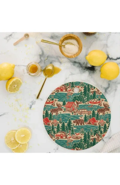 Deny Designs North Country Summer Print Cutting Board