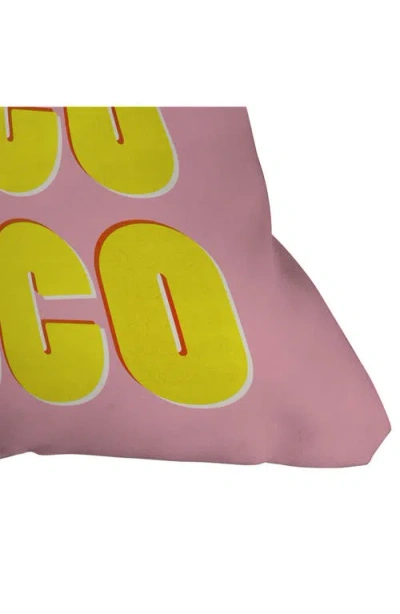 Deny Designs Disco Disco Disco Throw Pillow