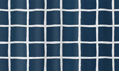 Deny Designs Grid Pattern Shower Curtain