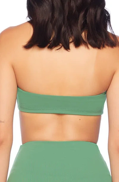 Susana Monaco Drawstring Bandeau Bikini Top