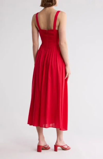 Wishlist Corset Midi Sundress