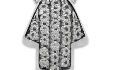 Samuel B. White Topaz Hamsa Pendant Necklace