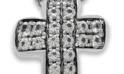 Samuel B. White Topaz Cross Pendant Necklace